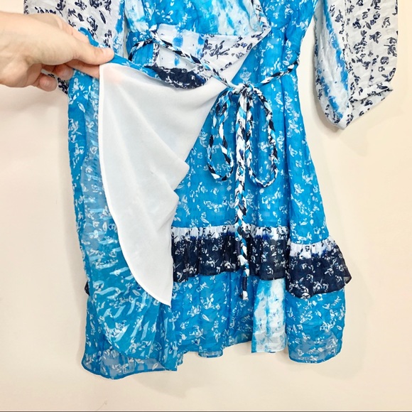 NWT TANYA TAYLOR Marisa Dress Ditsy Floral Stripe - Picture 6 of 16